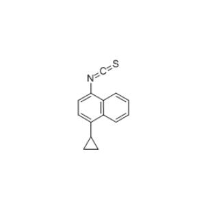 NAPHTHALENE, 1-CYCLOPROPYL-4-ISOTHIOCYANATO- CAS 878671-95-5