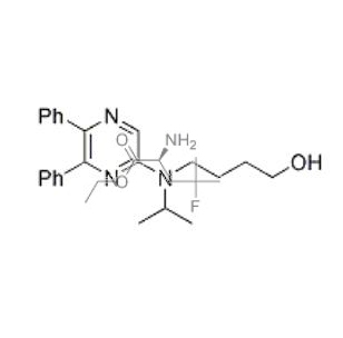 4-[(5,6-diphenylpyrazinyl)(1-methylethyl)amino]- CAS 475086-75-0