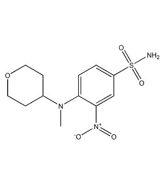 3-nitro-4-((tetrahydro-2H-pyran-4-yl)MethylaMino)benzenesulfonaMide CAS 1228779-96-1