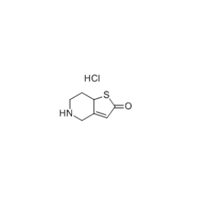 5,6,7,7a-Tetrahydrothieno[3,2-c]pyridine-2(4H)-one hydrochloride CAS 115473-15-9