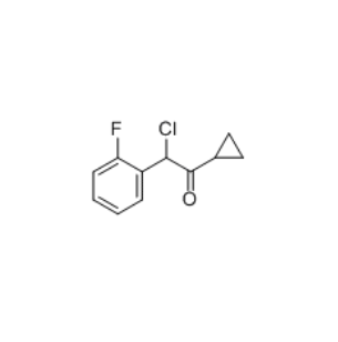 2-Chloro-1-cyclopropyl-2-(2-fluorophenyl)ethanone CAS 178688-43-2