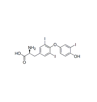 O-(4-Hydroxy-3-iodophenyl)-3,5-diiodo-L-tyrosine, CAS 6893-02-3