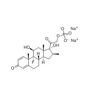 Anti-inflammatory Glucocorticoid Betamethasone Sodium Phosphat CAS 151-73-5